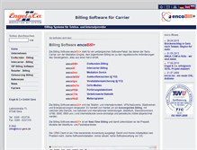 Tablet Screenshot of encobill.com